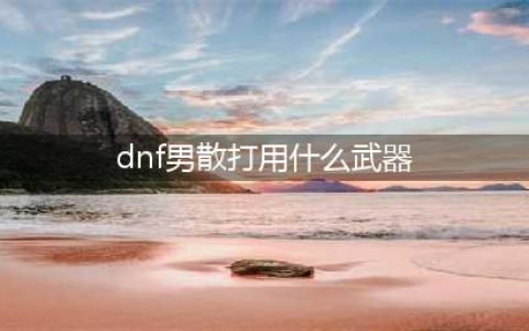《DNF》男散打110级毕业武器选择攻略2022(dnf男散打用什么武器)