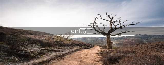 《DNF》2021女毒王技能怎么点 女毒王技能加点推荐(dnf毒王)
