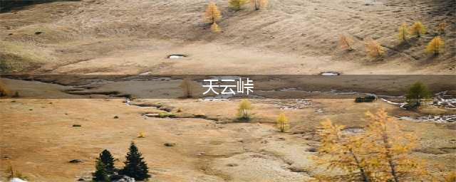原神天云峠怎么去