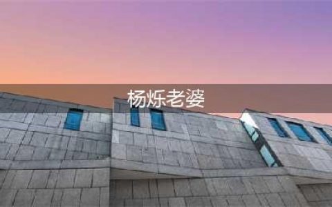 低调了10年，杨烁老婆终曝光，长相惹争议，网友：难怪不要刘涛！(杨烁老婆)