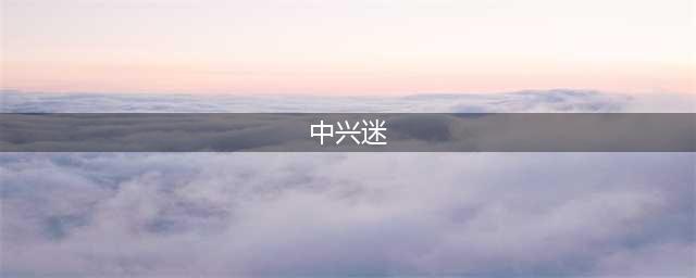 “中兴迷梦”中的清醒者(中兴迷)