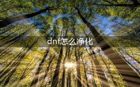 《dnf》异界气息装备怎么净化 异界气息装备净化方法分享(dnf怎么净化)