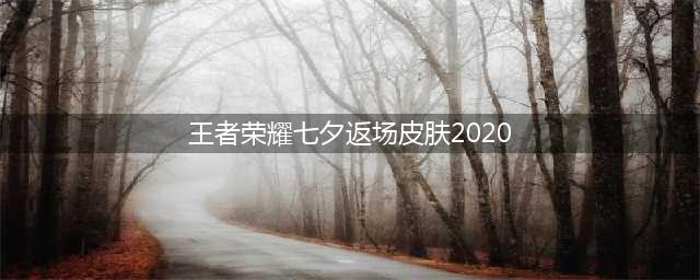 《王者荣耀》2020七夕有哪些皮肤返场 2020七夕返场皮肤汇总(王者荣耀七夕返场皮肤2020)