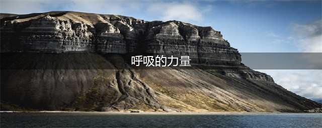 呼吸的力量(呼吸的力量)