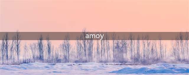 40年后，Amoy与Xiamen之争还在继续……(amoy)
