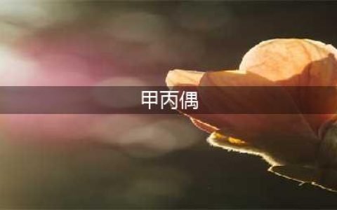 八字算命论天乙贵人、三奇贵人、天月德贵人、太极贵人、书院词馆篇(甲丙偶)