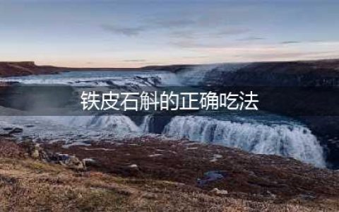 铁皮石斛的正确吃法，从泡茶到煲汤，正确方式一览无余。(铁皮石斛的正确吃法)