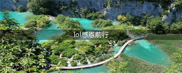 lol感恩前行活动地址 lol感谢有礼永久皮肤有哪些(lol感恩前行)