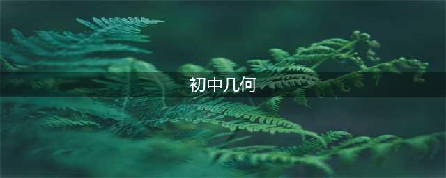 初中数学 | 史上最全初中数学经典模型全梳理（能用三年）(初中几何)