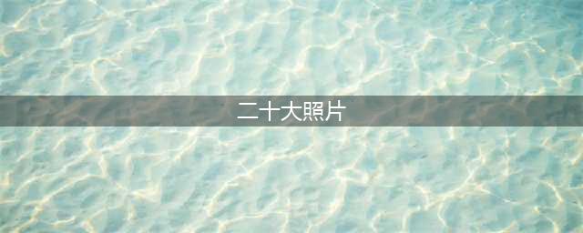 二十大高清图集来了！(二十大照片)