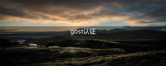 GOST认证是什么？GOST认证和EAC认证区别(gost认证)