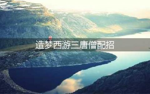 《造梦西游3》唐僧刷图攻略 配招技巧分享(造梦西游三唐僧配招)