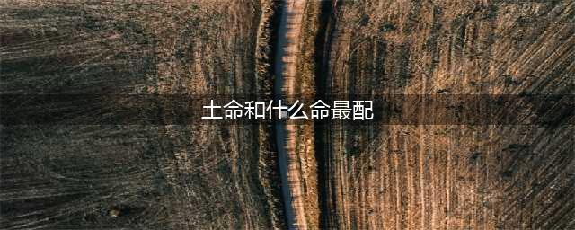 土命人和什么命最相配(土命和什么命最配)