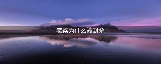 号称“无所不知”的老梁，为何所有节目都被封杀？得知原因真“活该”(老梁为什么被封杀)