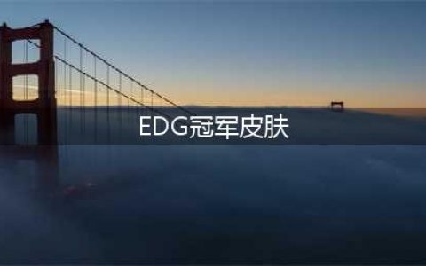 《英雄联盟》edg冠军皮肤有哪些
