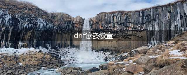 dnf徽章镶嵌怎么操作 徽章镶嵌方法介绍