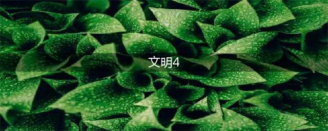 《文明4》中文版需要什么配置 文明4配置要求说明(文明4)