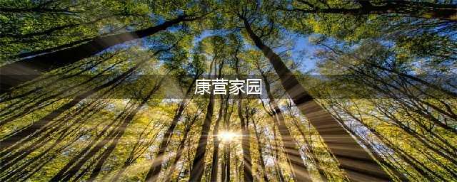 别墅环绕下的超级社区——康营(康营家园)