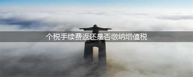 操作个税手续费返还缴纳增值税乱象，要求填写在“其他收益”栏(个税手续费返还是否缴纳增值税)