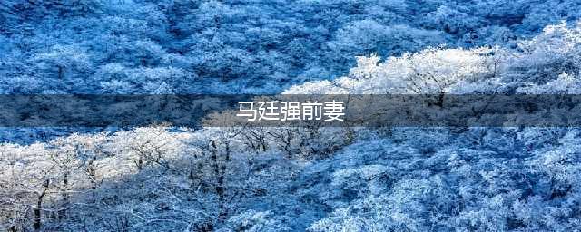 12年前，黎姿退圈，下嫁马廷强，你以为是报恩，其实背后另有故事(马廷强前妻)