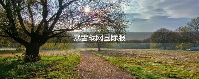战网国际服帐号注册教程 Blizzard暴雪国际服怎么注册(暴雪战网国际服)