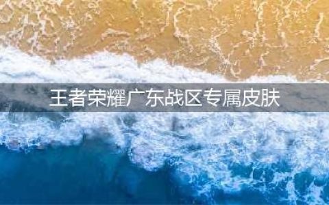 《王者荣耀》广东战区专属皮肤汇总 广东战区专属皮肤一览(王者荣耀广东战区专属皮肤)
