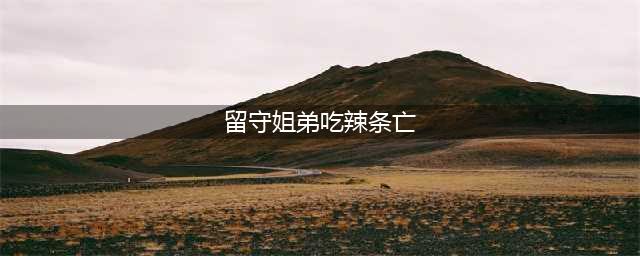 留守姐弟吃辣条亡 揭秘5毛辣条真实制作过程[组图](留守姐弟吃辣条亡)