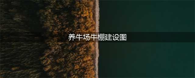 农村的简易牛棚怎么改造？附规划设计图(养牛场牛棚建设图)