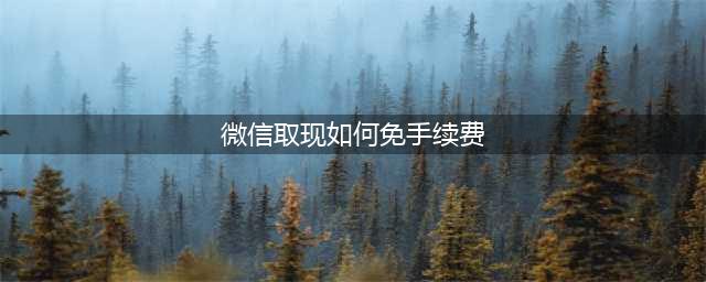 微信提现又不想出手续费？五招教你怎么避免，最后一招最方便(微信取现如何免手续费)