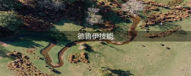 《魔兽世界》德鲁伊技能有什么(德鲁伊技能)