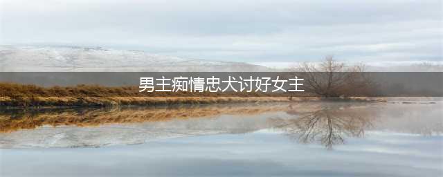 四本男主恋爱脑特别爱女主的小说，男主忠犬痴情又黏人，唯独对她情有独钟！(男主痴情忠犬讨好女主)