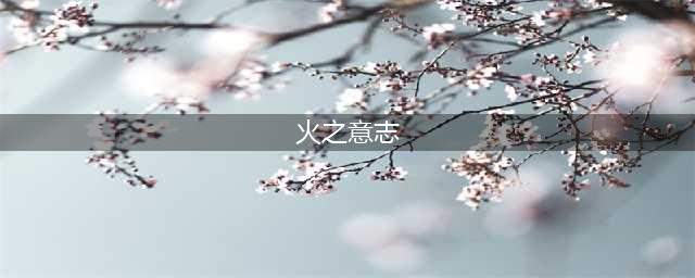 《火影忍者手游》火之意志怎么样 火之意志强度点评(火之意志)