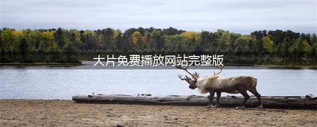 十大免费在线观影网站，尽享高清大片！(大片免费播放网站完整版)