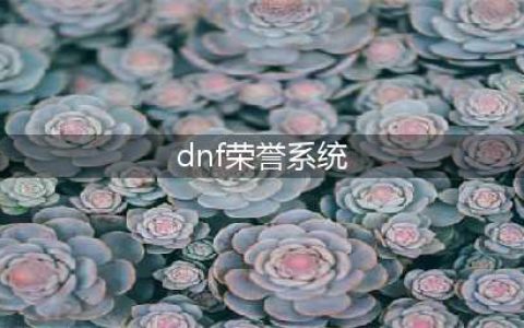 《DNF》荣誉点系统怎么样 荣誉点系统介绍(dnf荣誉系统)