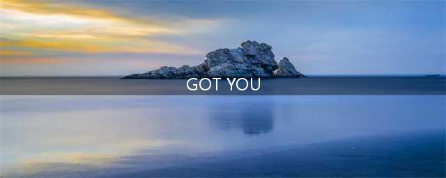 口语里常说的“I get you”和“I got you”有什么区别？(GOT YOU)