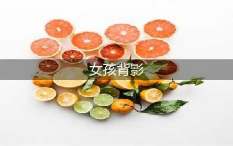 100张小女孩的背影，看得都想恋爱了！(女孩背影)