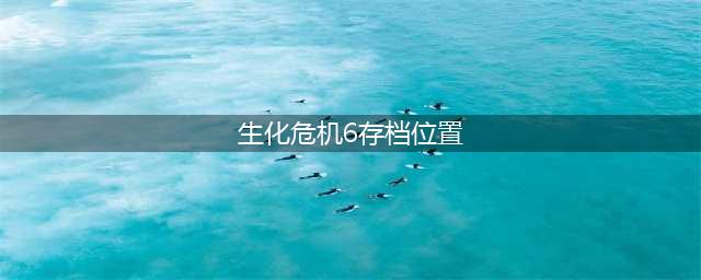 《生化危机6》如何存档 存档攻略(生化危机6存档位置)