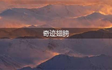 《奇迹MU》四代翅膀终属性怎么样 第四代翅膀属性及外观介绍(奇迹翅膀)