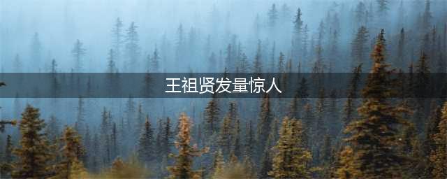 王祖贤发量惊人(王祖贤发量惊人)