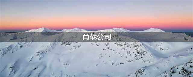 肖战是哪个娱乐公司的？(肖战公司)