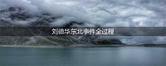 时隔20年，天王刘德华当年在东北被打，究竟是怎么回事？(刘德华东北事件全过程)