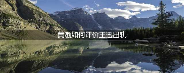 王迅出轨黄渤怎么回应？黄渤怎么看待王迅出轨事情的？(黄渤如何评价王迅出轨)