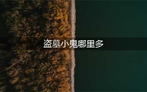 《阴阳师》盗墓小鬼哪里多 盗墓小鬼位置一览(盗墓小鬼哪里多)