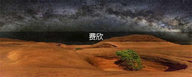 天才和大师——费欣作品集(费欣)