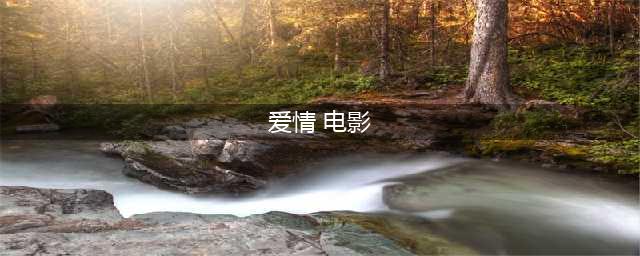 10大经典爱情片电影 每一部都值得你再看一遍(爱情 电影)