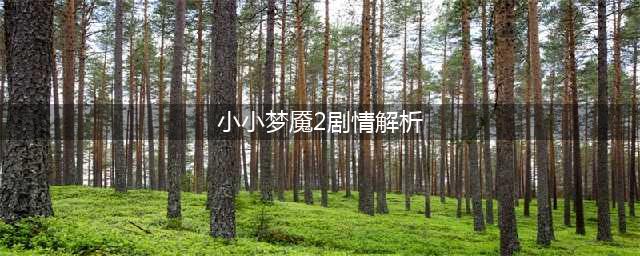《小小梦魇2》剧情结局详细解析 小六为什么放手(小小梦魇2剧情解析)