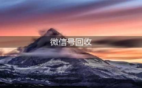 微信账号被公开买卖，两年以上实名号可卖228元，你的微信号“多少钱一斤”？(微信号回收)