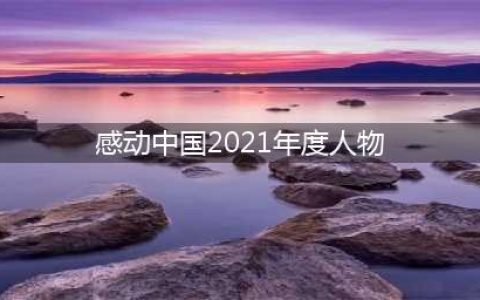 感动中国2021年度人物揭晓！附颁奖词、事迹(感动中国2021年度人物)