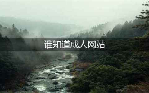 8个必不可少的大型成人资源网站推荐(谁知道成人网站)