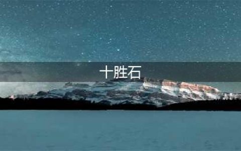 饥荒海难版十胜石开采及风向标制作攻略(十胜石)